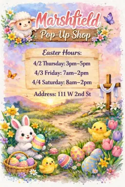 EASTER POP-UP SHOP