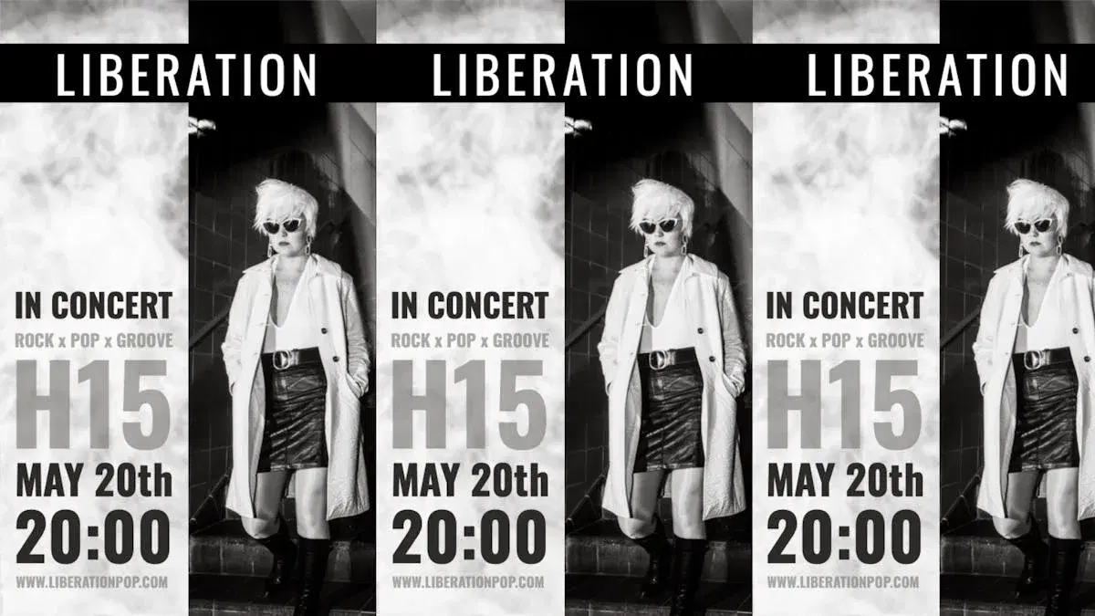 LIBERATION LIVE CONCERT, H15, COPENHAGEN