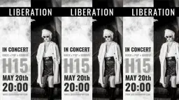 LIBERATION LIVE CONCERT, H15, COPENHAGEN