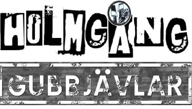Holmgång och Gubbjävlar live på Järnvägskrogen lördag 23/5 från 22.00. Entré 100 kr
