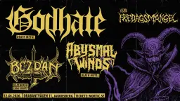 Godhate + Bezdan + Abysmal Winds Live @Klubb Fredagsmangel