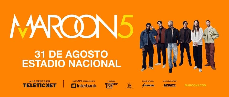 Maroon 5 - Tour 2026