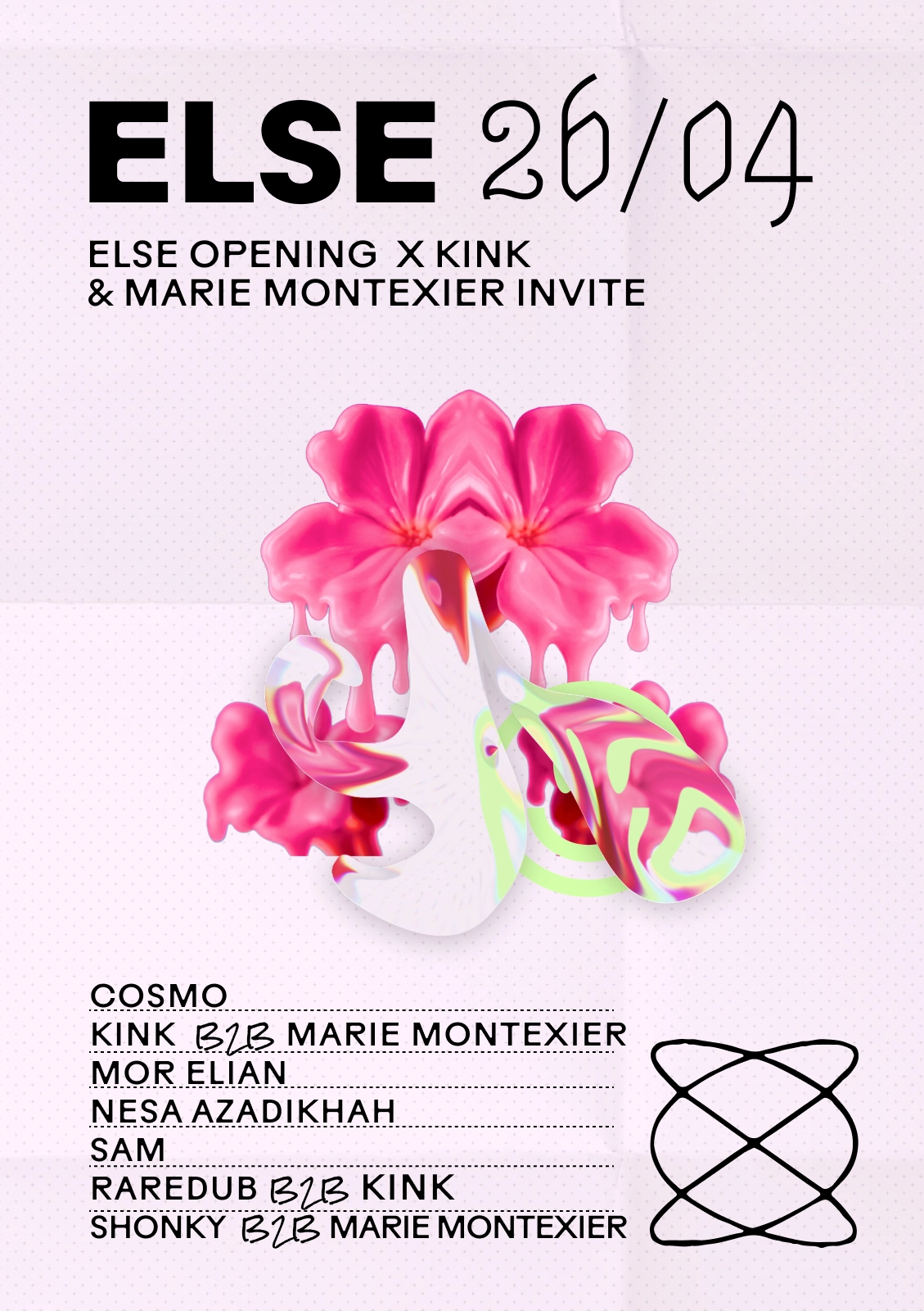 Else Opening x KiNK & Marie Montexier invite