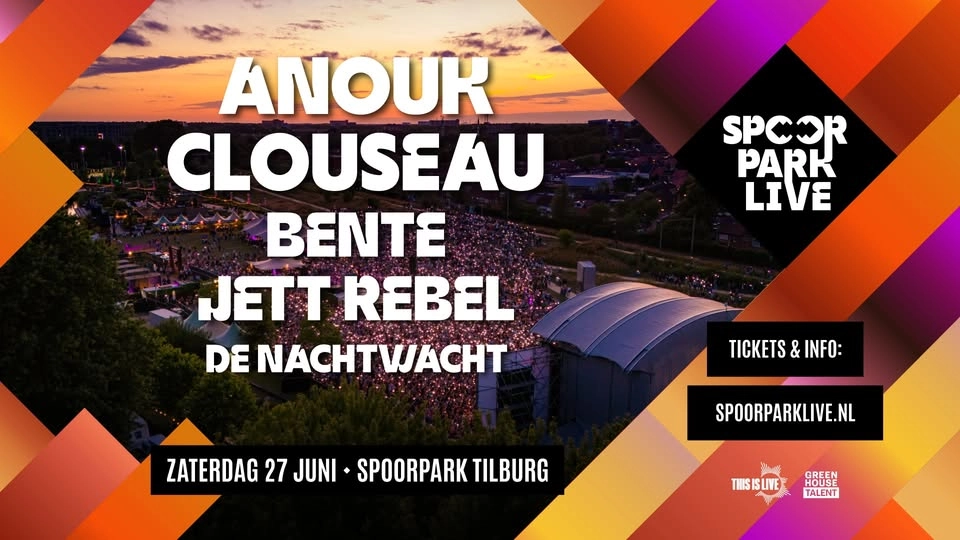 Spoorpark LIVE 2026: Anouk & Clouseau