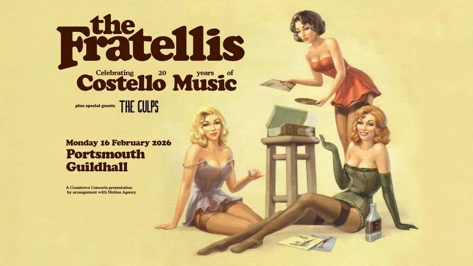The Fratellis - 20 Years of Costello Music at Portsmouth Guildhall