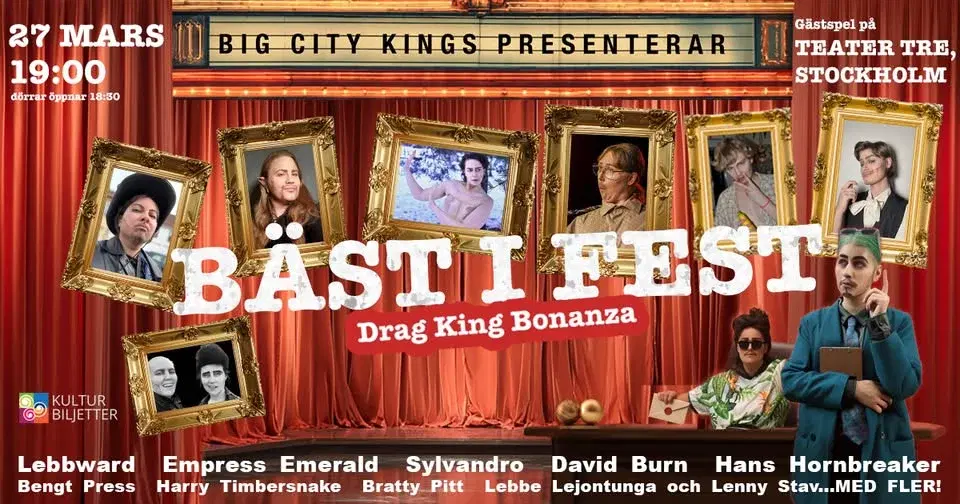 Bäst i Fest - Drag King Bonanza
