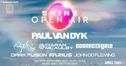 PAUL VAN DYK Open Air | Trancecoda X Groovebox X Shine at Binks