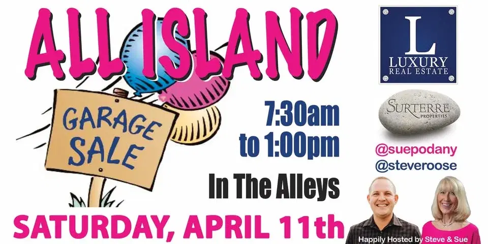 2026 Balboa Island Annual Community Garage Sale! Hosted by Steve Roose and Sue Podany