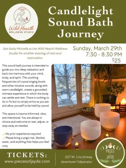 Candlelight Sound Bath Journey - March 29th