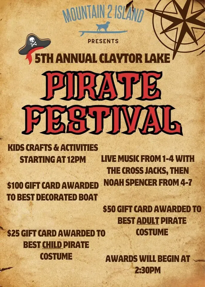 5th Annual Pirate Festival @M2I at the Rockhouse Marina