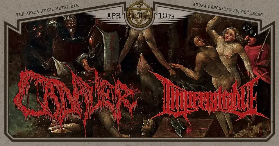 CADAVER+IMPERISHABLE LIVE at THE ABYSS