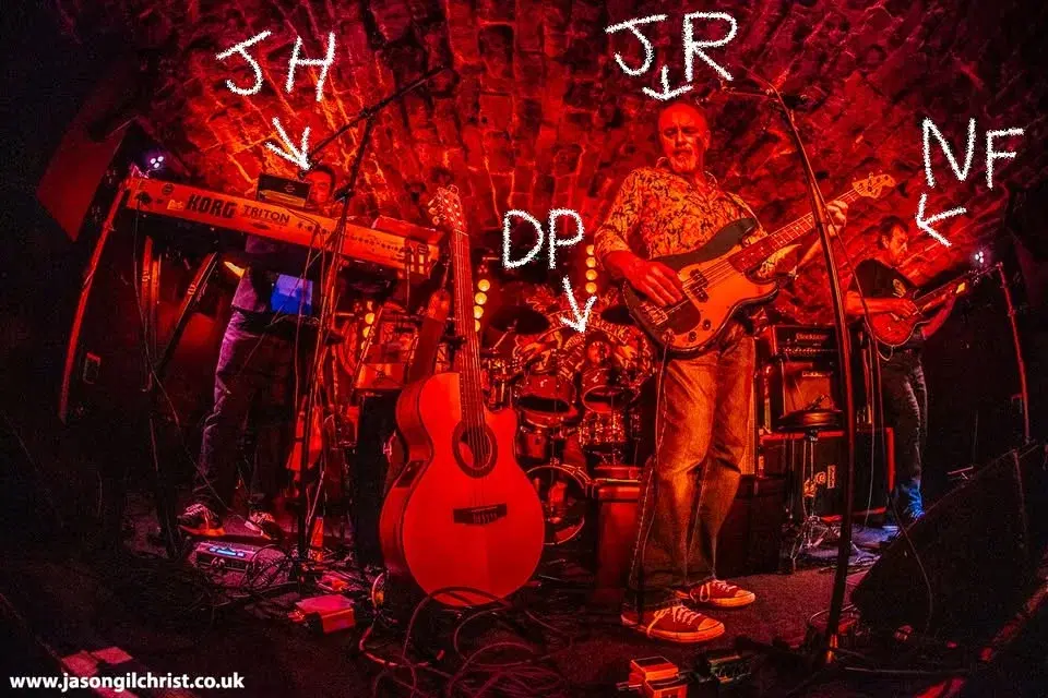John Hackett Band with special guest Dikajee (solo) at Bannermans, Edinburgh