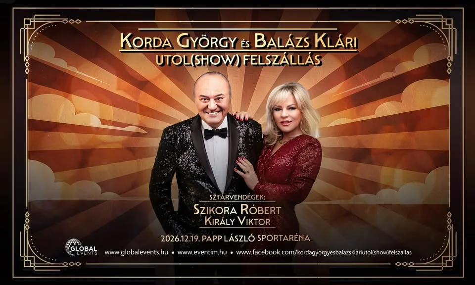 Korda György és Balázs Klári / Utol(SHOW)felszállás - Aréna