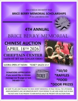 Brice Berry Memorial Chinese Auction