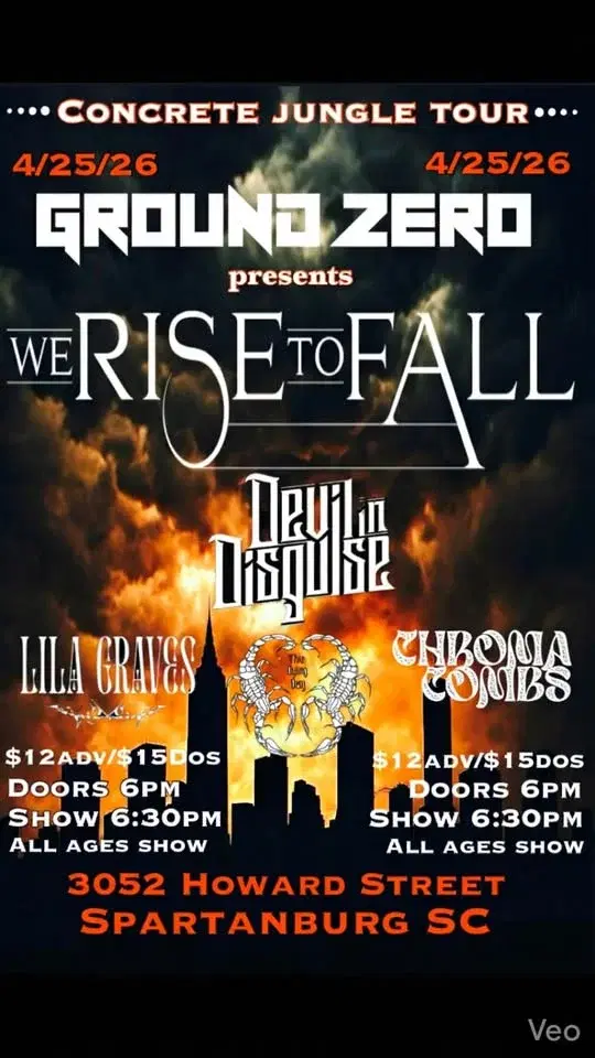 We Rise To Fall,Devil In Disguise,LilaGraves,ThisDyingDay,ChromCombs