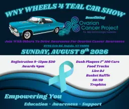 WNY WHEELS 4 TEAL CAR SHOW