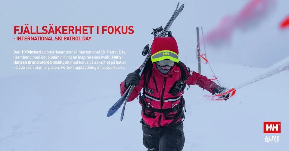 Fjällsäkerhet i fokus - International Ski Patrol Day