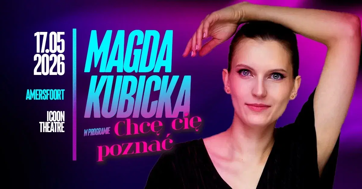 Stand-up Holandia - Amersfoort: Magda Kubicka
