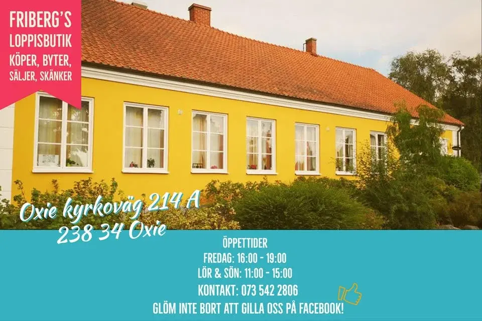 Loppis i Oxie Kyrkby