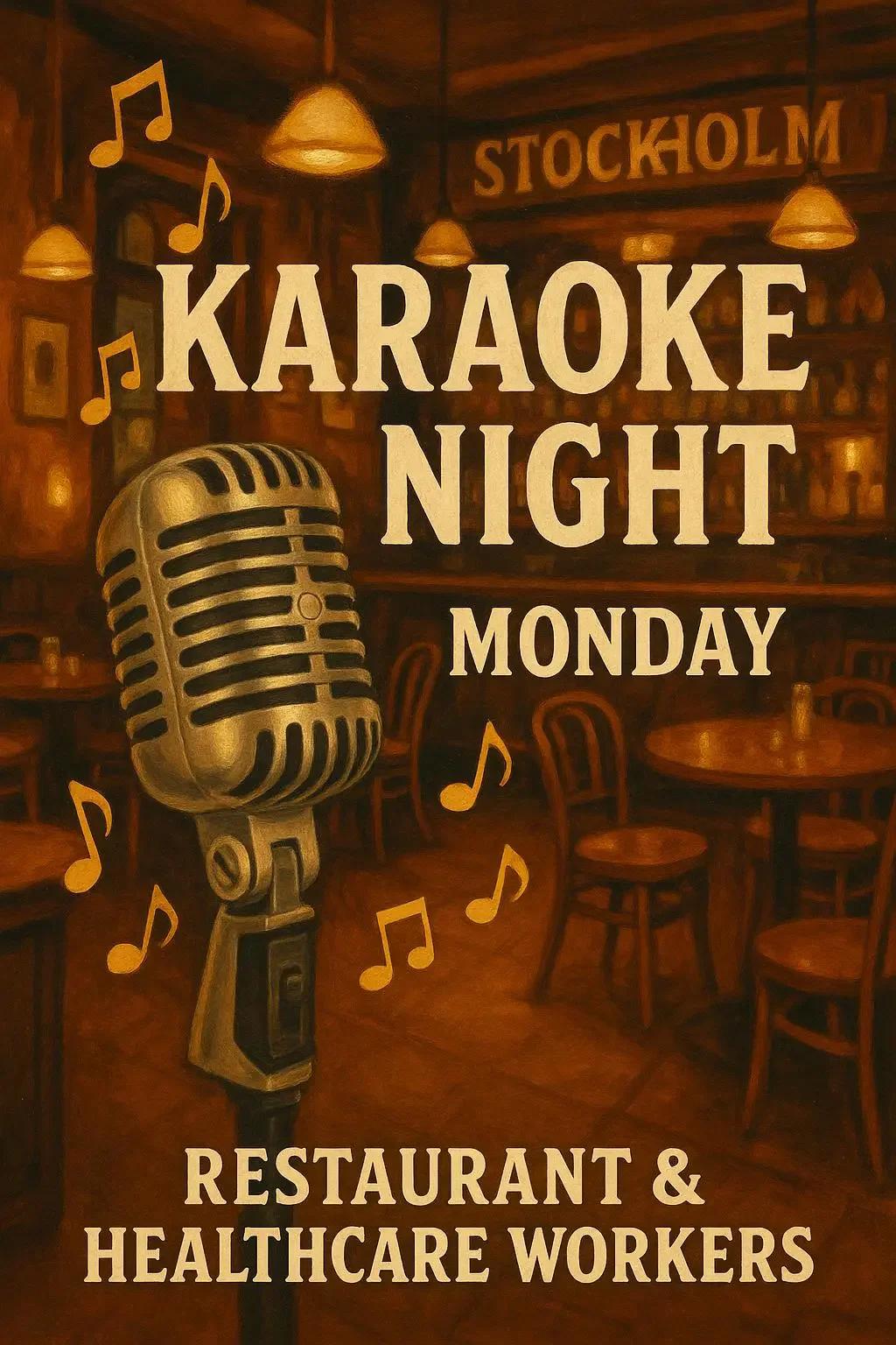 🎤 Måndagsbarn feat. Alex Falk - Karaoke & Branschkväll