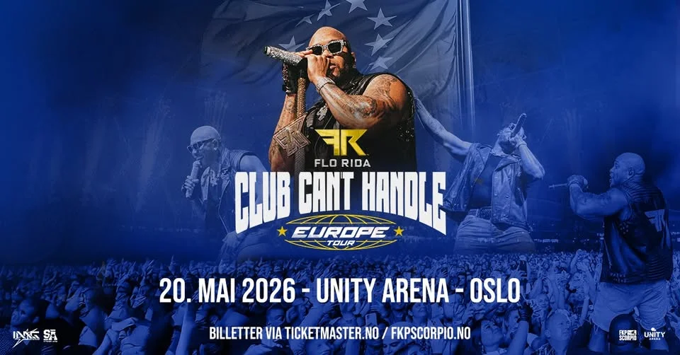 Flo Rida – Club Can’t Handle Europe Tour // Unity Arena // Pres. av FKP Scorpio