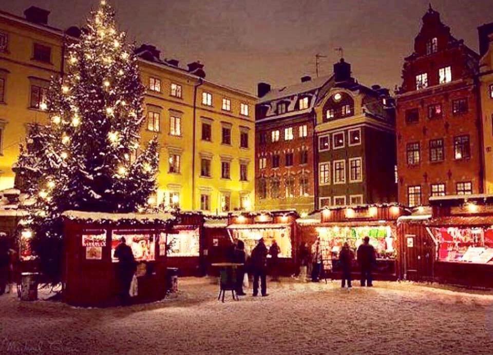 Stortorgets Julmarknad i Gamla stan i Stockholm