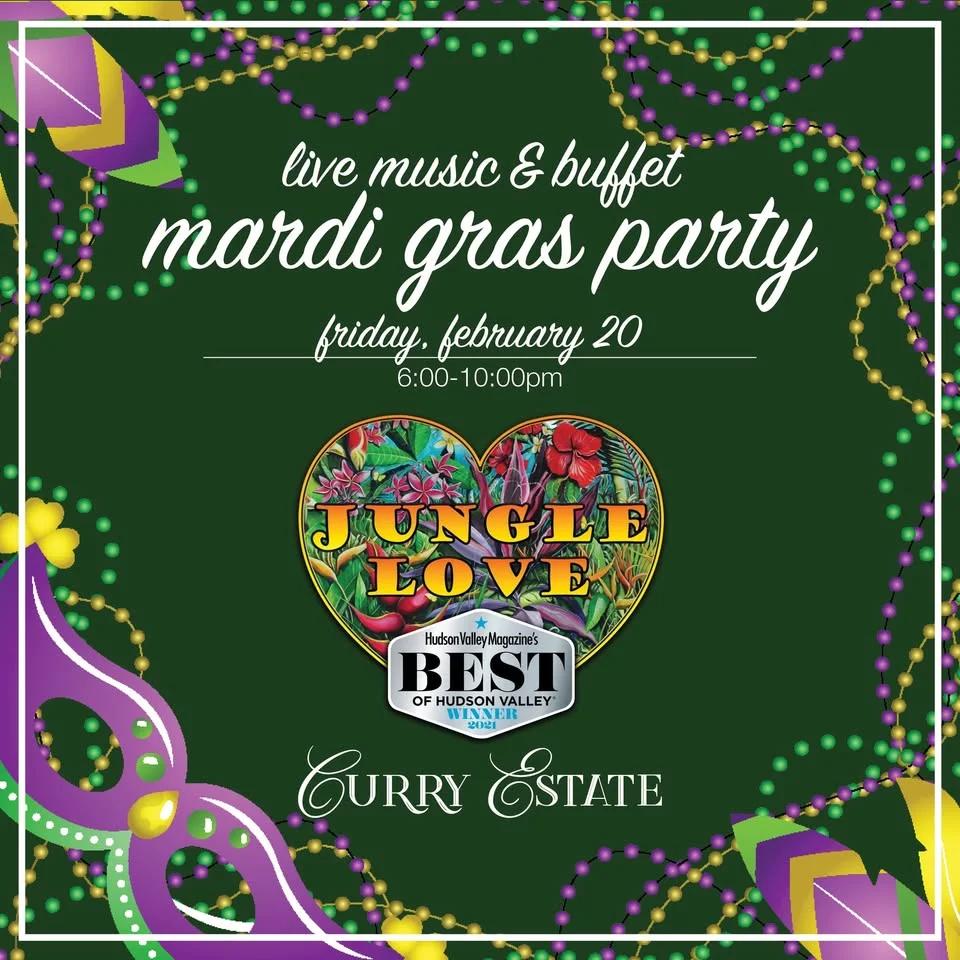 Mardi Gras Party with Jungle Love