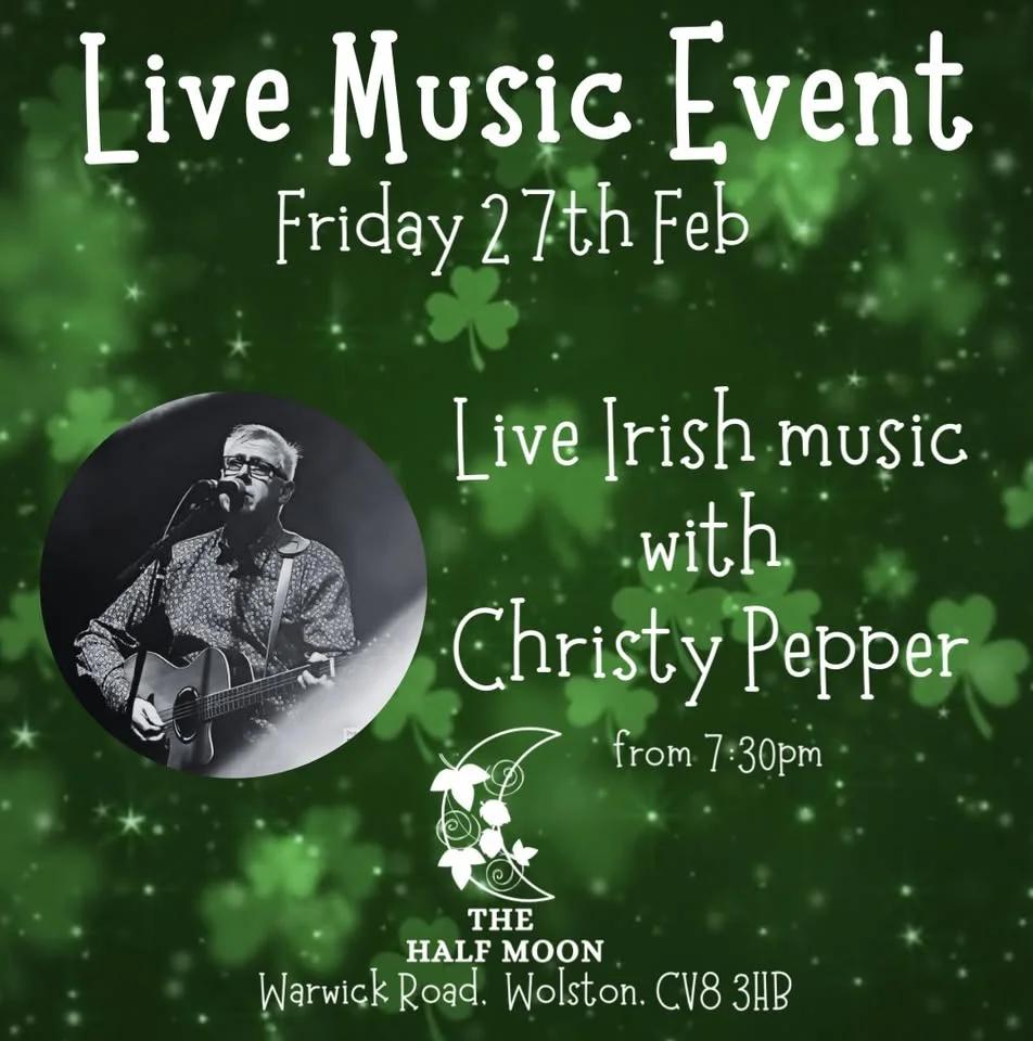 Irish music night