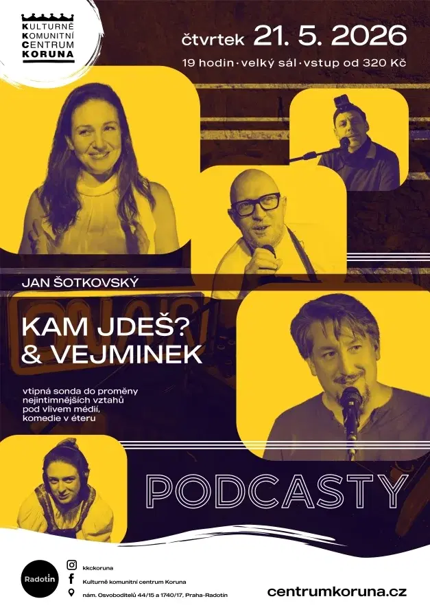Divadlo KAM JDEŠ? & VEJMINEK - Podcasty