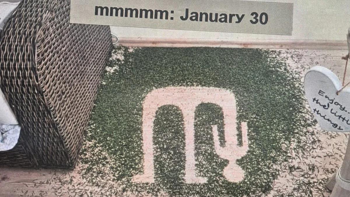 mmmmm: January 30