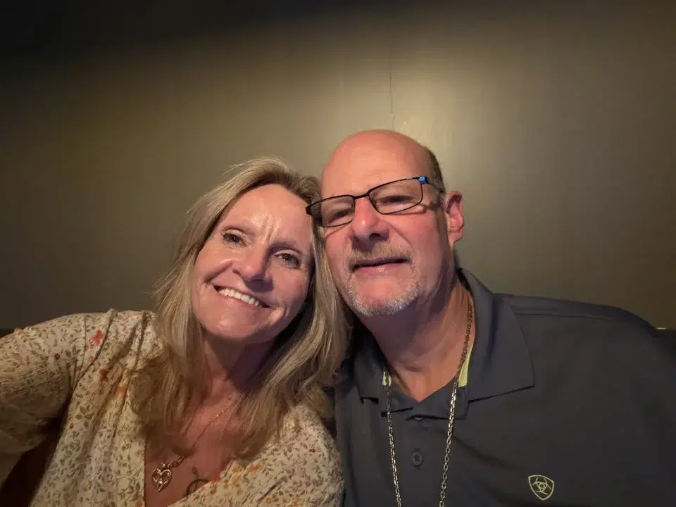 Donald and Melissa’s wedding day