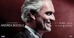 ANDREA BOCELLI • accor arena • Paris