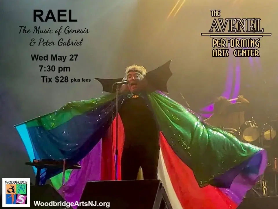 RAEL - Music of Early Genesis & Peter Gabriel at Avenel PAC