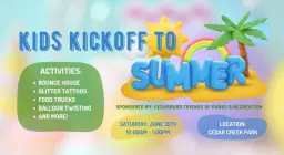 Kids Kickoff to Summer