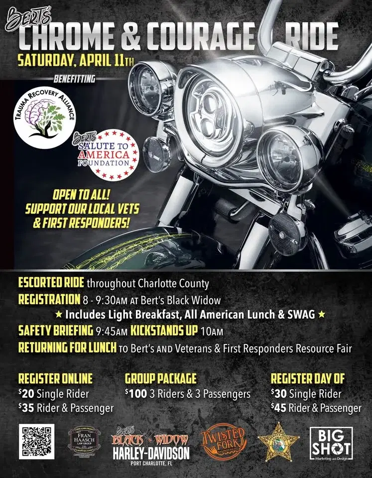 Chrome & Courage Ride