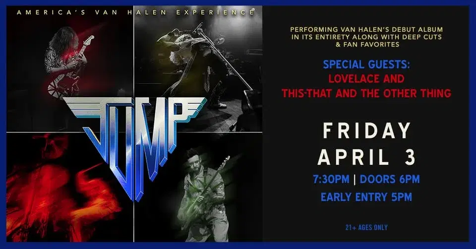 VH1 Tour: JUMP - America's Van Halen Experience at Jergels