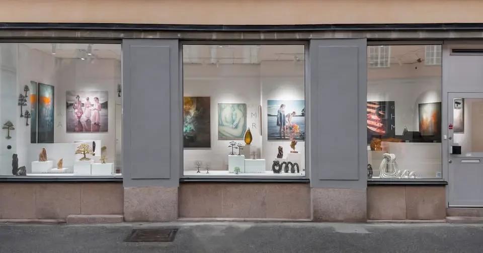 Invigningsvernissage för Galleri Hammars nya lokaler vid Sankt Eriksplan