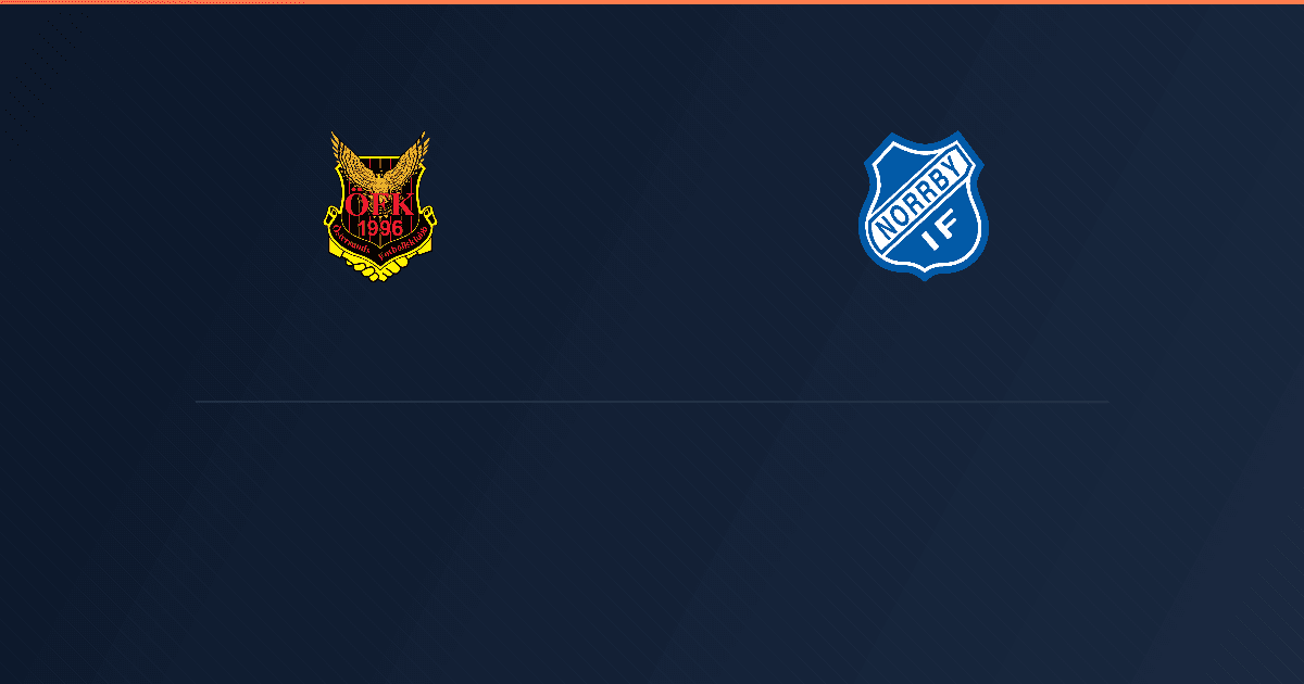 Östersund vs Norrby