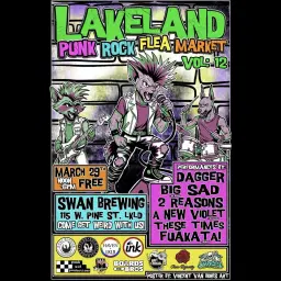 Lakeland Punk Rock Flea Market: Volume 12 at Swan Brewing