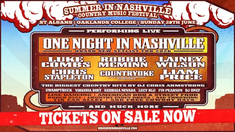 Summer In Nashville - St Albans 2026