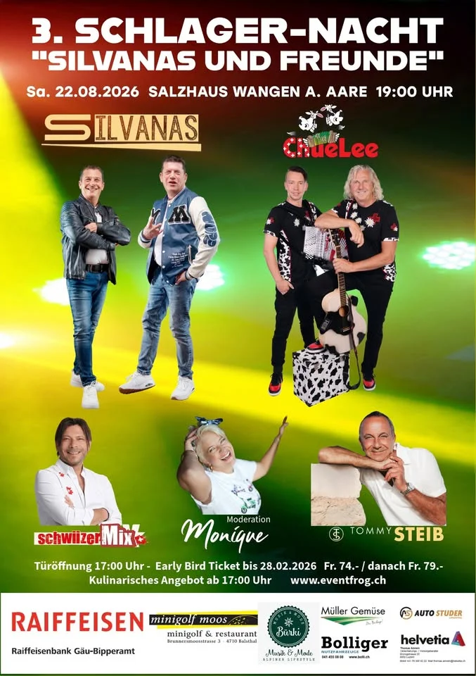 3. Schlager-Nacht "Silvanas und Freunde"
