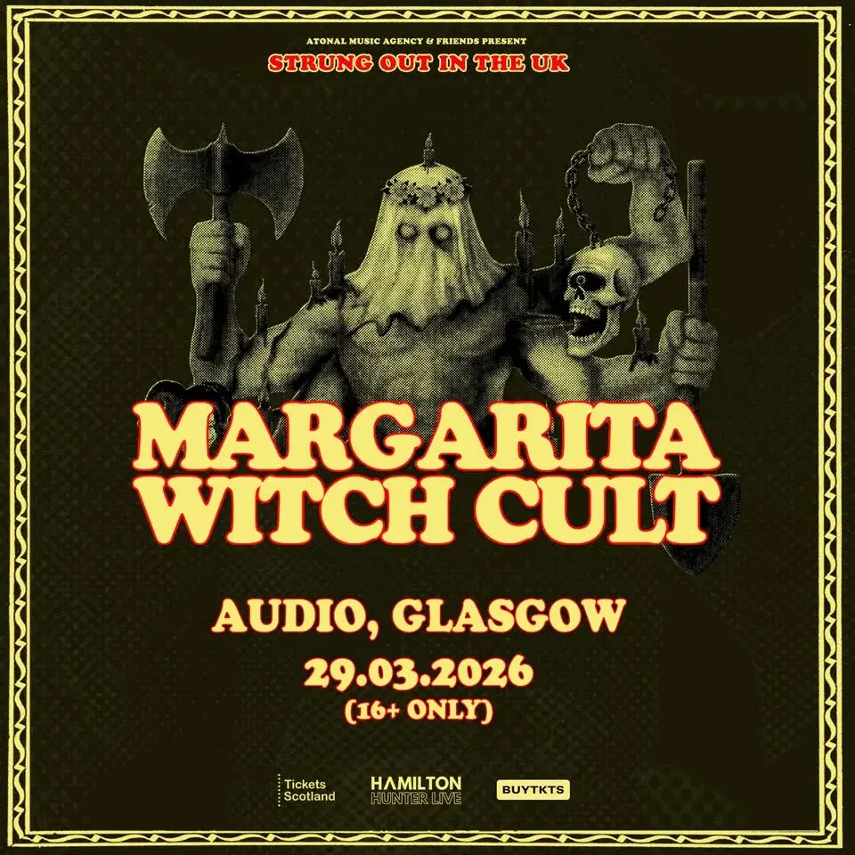 MARGARITA WITCH CULT - 29th March 2026 - Audio, Glasgow