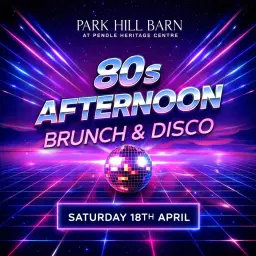 80s afternoon tribute brunch & disco at Park Hill Barn