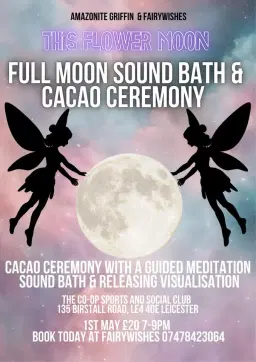 Full Moon Sound Bath and Cacao Ceremony