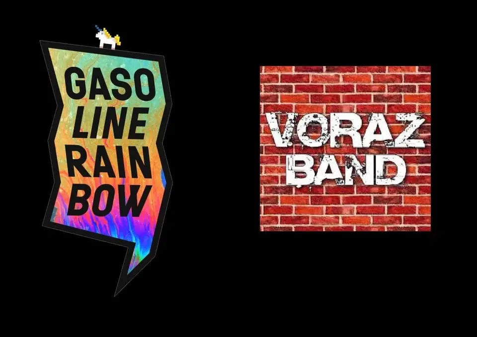 Gasoline Rainbow + Voraz Band at Rock Café Prague