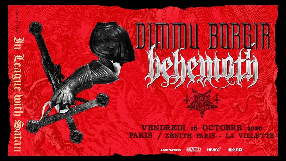 BEHEMOTH & DIMMU BORGIR | Zénith Paris - La Villette, Paris - 16 octobre 2026