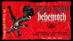 BEHEMOTH & DIMMU BORGIR | Zénith Paris - La Villette, Paris - 16 octobre 2026