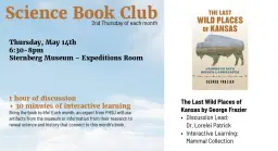 Science Book Club: The Last Wild Places of Kansas + Mammal Collection