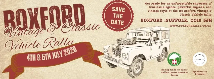 Boxford Vintage & Classic Vehicle Rally