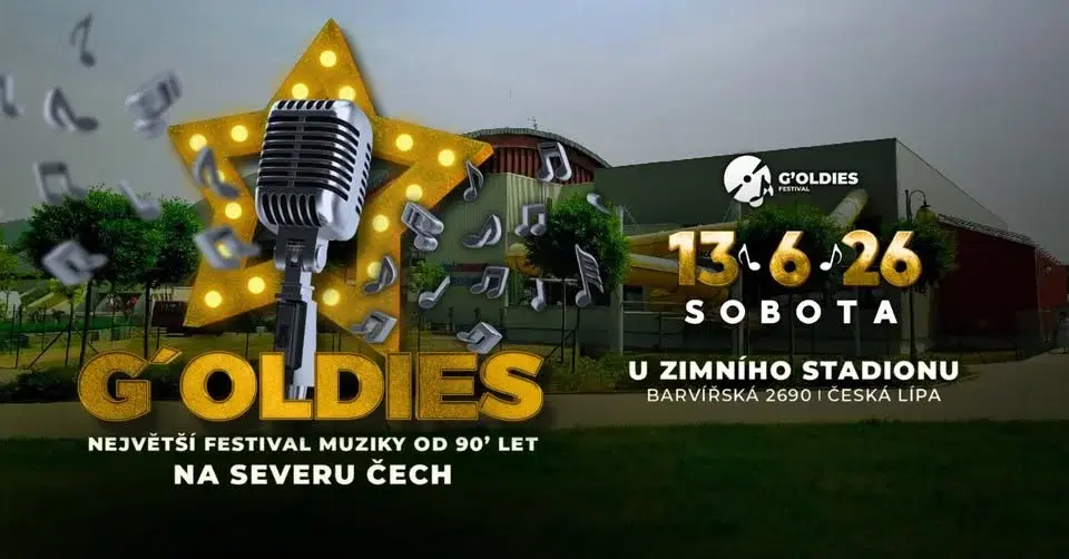 OPEN AIR - G'oldies // Největší Oldies párty na ČESKOLIPSKU!!